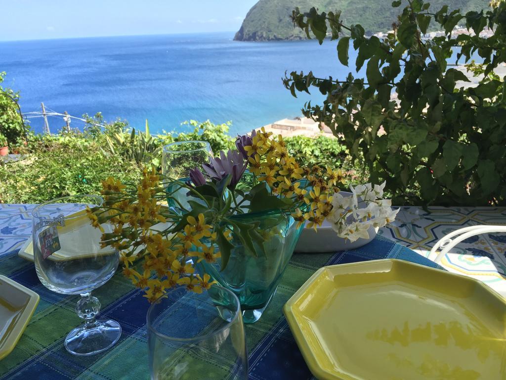 Villa Vista Mare Mela Lipari (Isola Lipari) Exterior foto