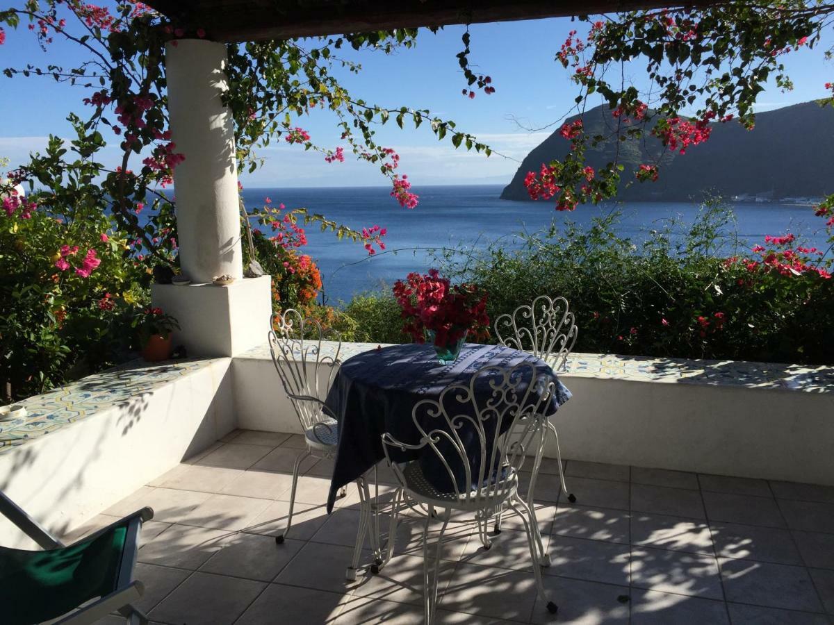 Villa Vista Mare Mela Lipari (Isola Lipari) Exterior foto